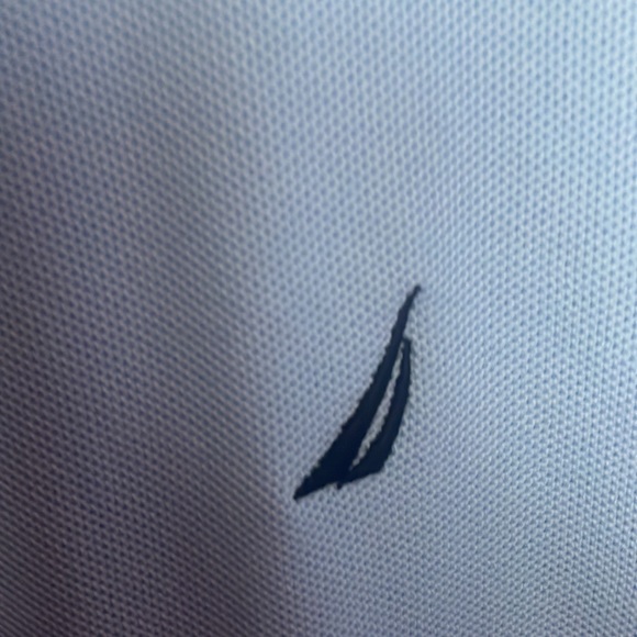 Baby blue mens polo - Picture 3 of 5
